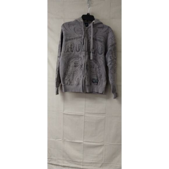 Pro Rodeo Gear Mens Jacket 2010 PRCA National Finals Fleece Full Zip Gray S - Picture 1 of 11